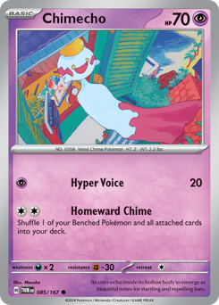 Chimecho #085/167 Common / Twilight Masquerade