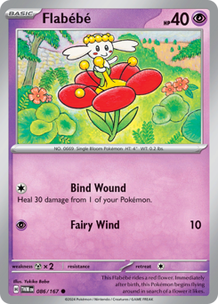Flabébé #086/167 Common (Reverse Holofoil) / Twilight Masquerade