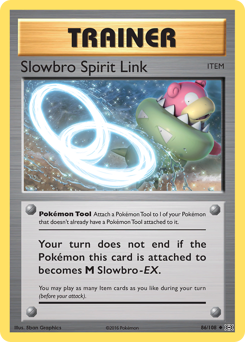 Slowbro Spirit Link #086/108 Uncommon / Evolutions