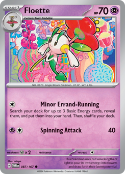Floette #087/167 Common (Reverse Holofoil) / Twilight Masquerade