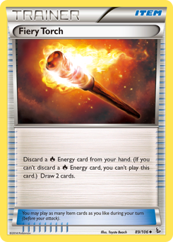 Fiery Torch #089/106 Promo (Reverse Holofoil) / Flashfire
