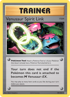 Venusaur Spirit Link #089/108 Uncommon / Evolutions