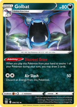 Golbat #090/163 Uncommon / Battle Styles