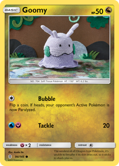 Goomy #094/145 Common (Reverse Holofoil) / Guardians Rising