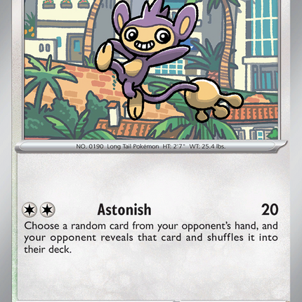 Aipom #078/094 Common (Reverse Holofoil) / Phantasmal Flames