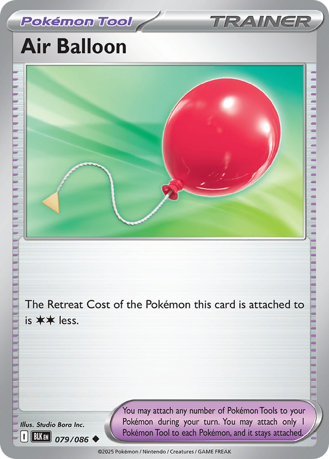 Air Balloon #079/086 Uncommon / Black Bolt