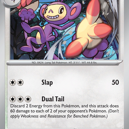 Ambipom #079/094 Rare (Reverse Holofoil) / Phantasmal Flames