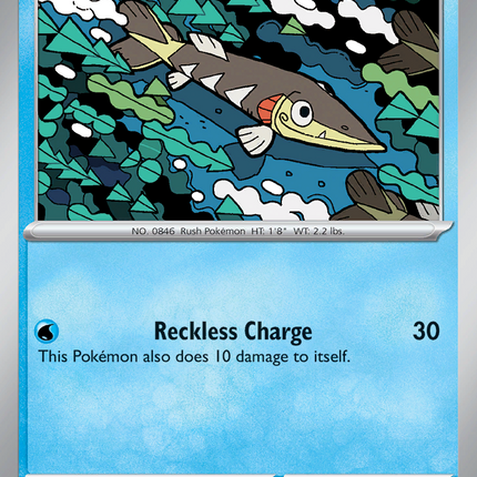 Arrokuda #062/182 Common (Reverse Holofoil) / Destined Rivals