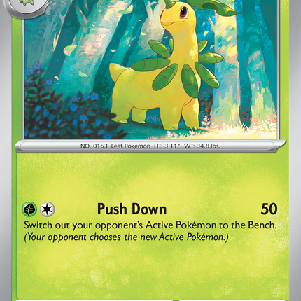 Bayleef #009/132 Common (Reverse Holofoil) / Mega Evolution