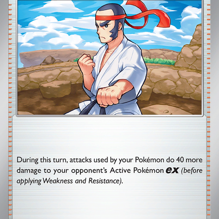 Black Belt's Training #099/131 Common (Reverse Holofoil) / Prismatic Evolutions