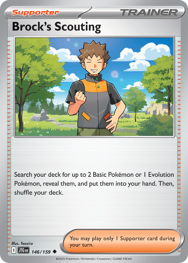 Brock's Scouting #146/159 Uncommon / Journey Together