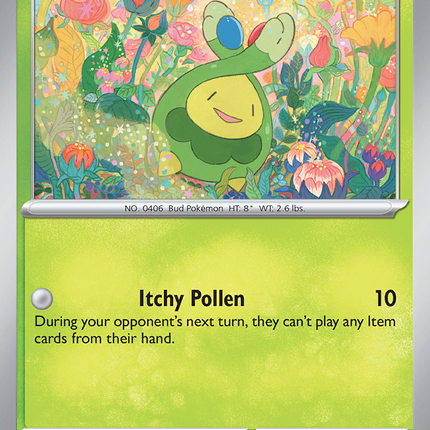 Budew #004/131 Common (Reverse Holofoil) / Prismatic Evolutions