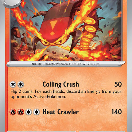 Centiskorch #030/132 Uncommon (Reverse Holofoil) / Mega Evolution