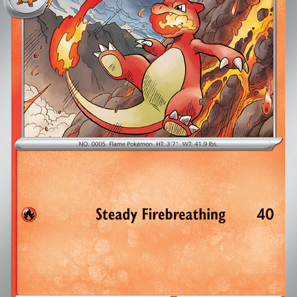 Charmeleon #012/094 Common (Reverse Holofoil) / Phantasmal Flames