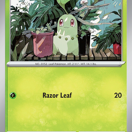 Chikorita #008/132 Common (Reverse Holofoil) / Mega Evolution