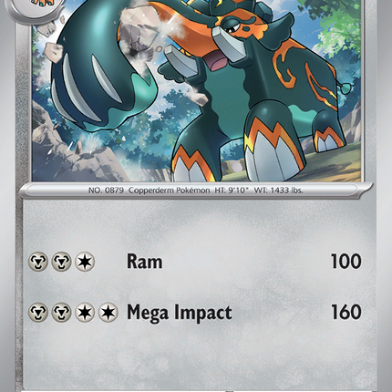 Copperajah #110/159 Uncommon (Reverse Holofoil) / Journey Together