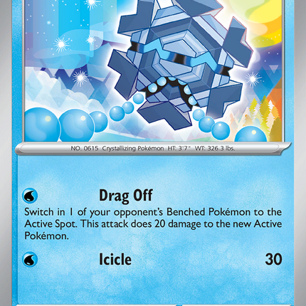 Cryogonal #027/086 Uncommon / Black Bolt