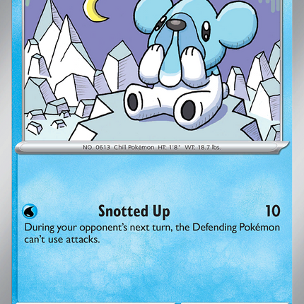 Cubchoo #025/086 Common / Black Bolt