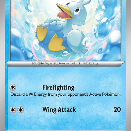 Ducklett #025/086 Common / White Flare
