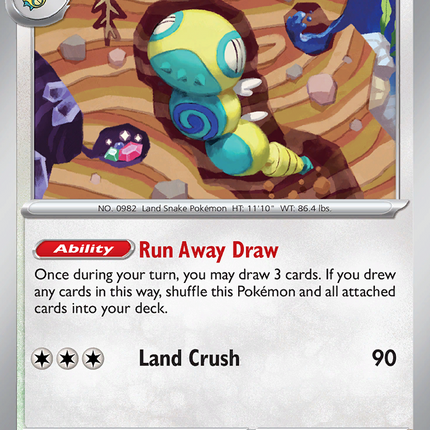 Dudunsparce #080/131 Rare (Reverse Holofoil) / Prismatic Evolutions