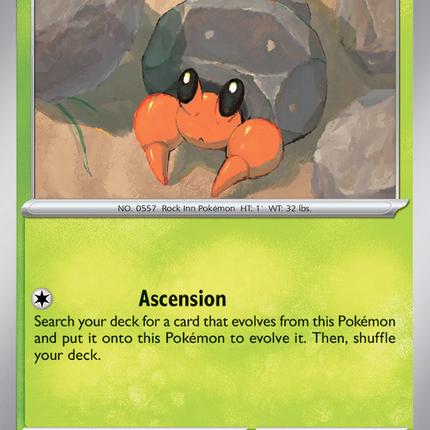 Dwebble #011/182 Common (Reverse Holofoil) / Destined Rivals