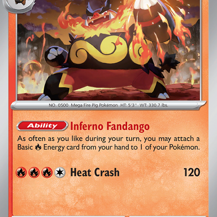 Emboar #013/086 Rare (Holofoil) / White Flare
