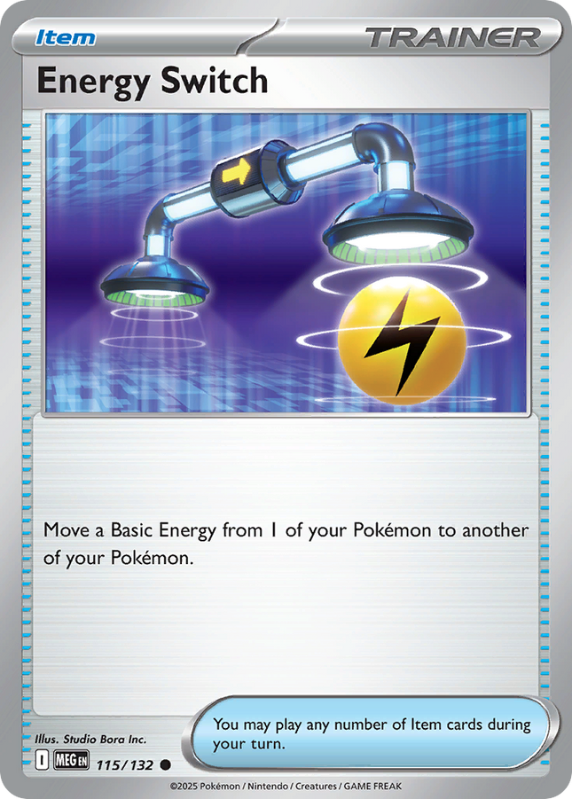 Energy Switch #115/132 Common / Mega Evolution