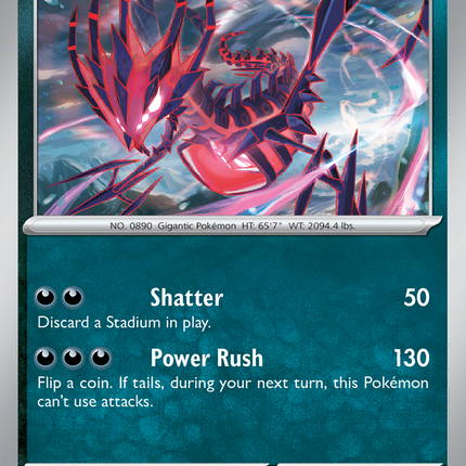 Eternatus #069/094 Uncommon (Reverse Holofoil) / Phantasmal Flames