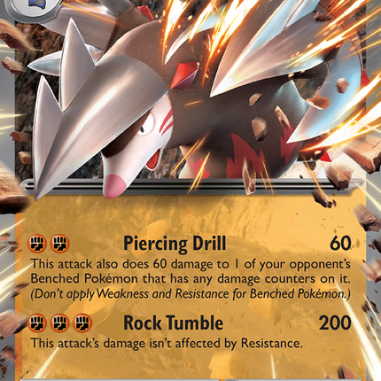 Excadrill EX #046/086 Ultra Rare (Holofoil) / Black Bolt