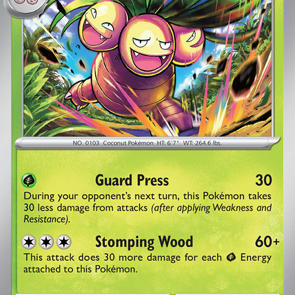Exeggutor #005/132 Uncommon (Reverse Holofoil) / Mega Evolution