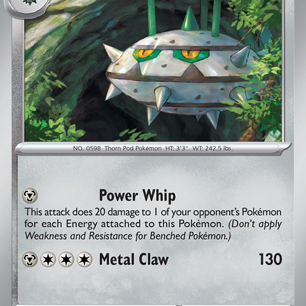 Ferrothorn #069/086 Uncommon (Poke Ball Pattern) / White Flare