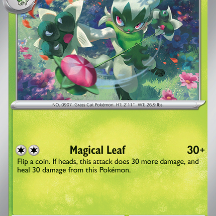 Floragato #017/159 Common (Reverse Holofoil) / Journey Together