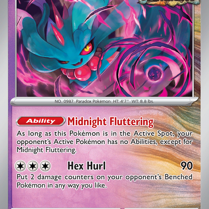 Flutter Mane #043/131 Rare (Reverse Holofoil) / Prismatic Evolutions