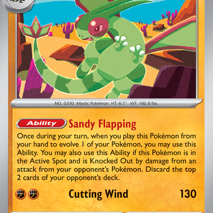 Flygon #053/094 Rare (Holofoil) / Phantasmal Flames