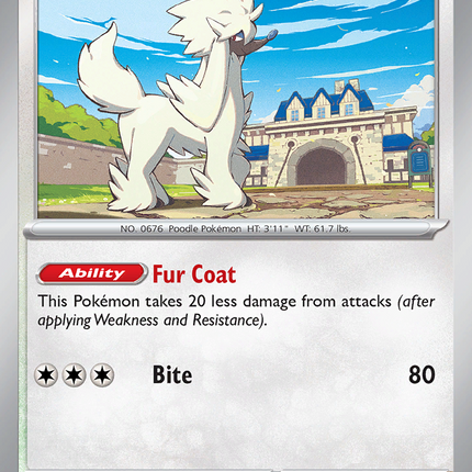 Furfrou #088/131 Common (Reverse Holofoil) / Prismatic Evolutions