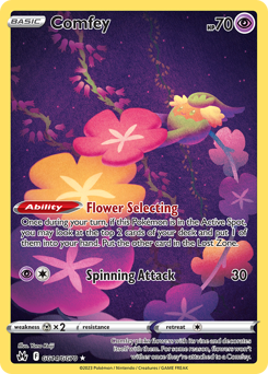 Comfey #GG14/70 Ultra Rare (Holofoil) / Crown Zenith Galarian Gallery