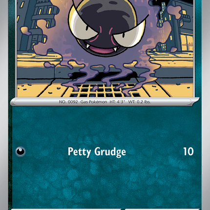 Gastly #054/094 Common (Reverse Holofoil) / Phantasmal Flames