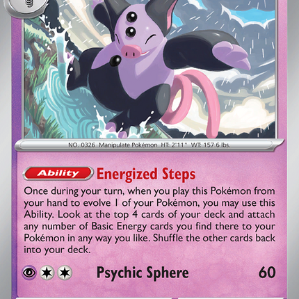 Grumpig #063/132 Uncommon (Reverse Holofoil) / Mega Evolution