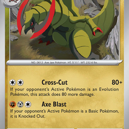 Haxorus #070/086 Rare (Holofoil) / Black Bolt