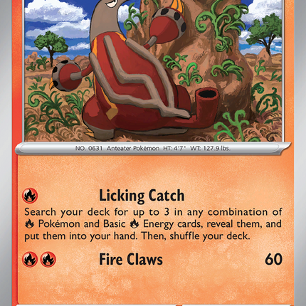 Heatmor #019/086 Uncommon (Reverse Holofoil) / White Flare