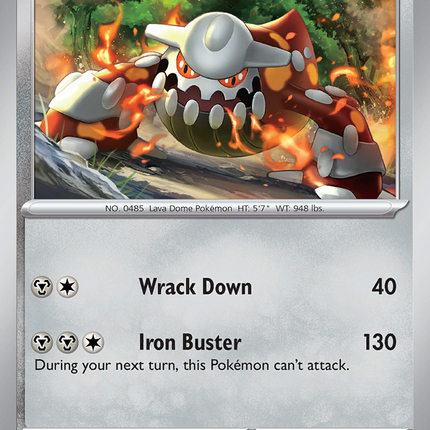 Heatran #068/131 Uncommon (Reverse Holofoil) / Prismatic Evolutions