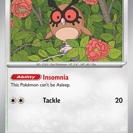 Hoothoot #077/131 Common (Reverse Holofoil) / Prismatic Evolutions
