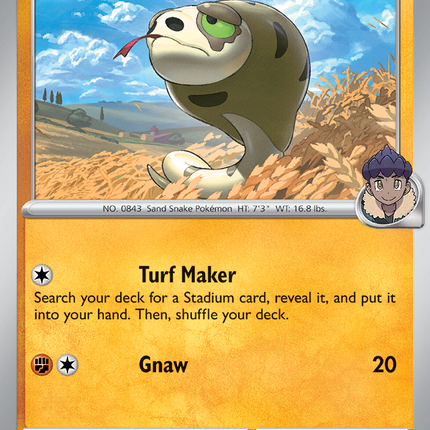 Hop's Silicobra #086/159 Common (Reverse Holofoil) / Journey Together
