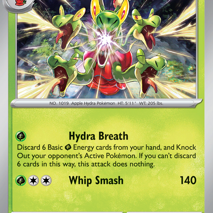 Hydrapple #018/182 Rare (Reverse Holofoil) / Destined Rivals