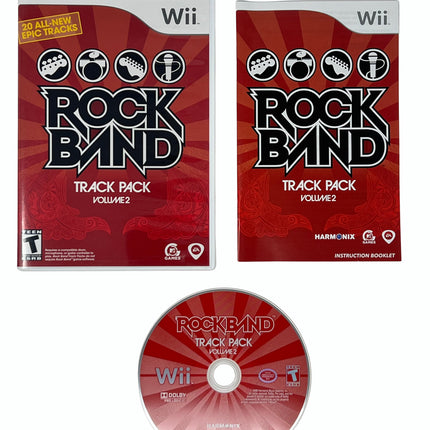 Rock Band Track Pack Volume 2 - (Nintendo Wii)