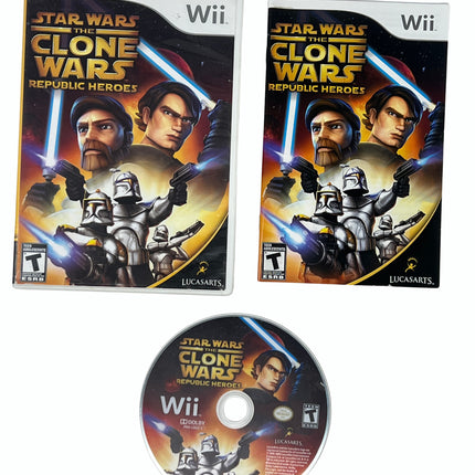 Star Wars The Clone Wars : Republic Heroes (Nintendo Wii)