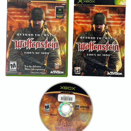 Return To Castle Wolfenstein : Tides Of War (Xbox)