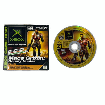 Xbox Magazine Demo Disc #21 August 2003 Mace Griffin Bounty Hunter (Xbox)