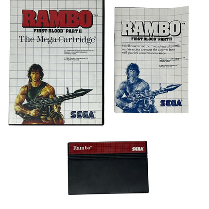 Rambo First Blood Part II (Sega Master System)