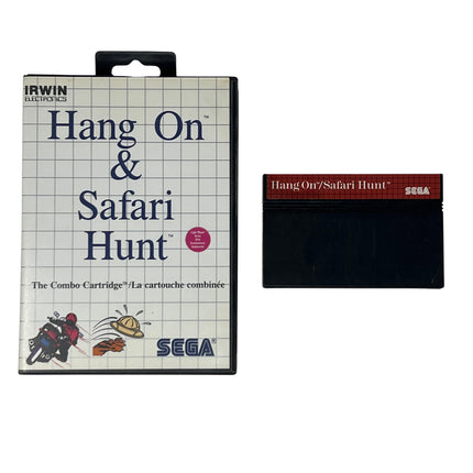 Hang-On And Safari Hunt [CAN Version] (Sega Master System)